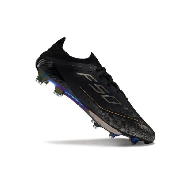 Adidas F50+ Elite FG Dark Spark - Noir Argenté Doré