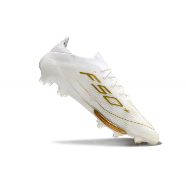 Adidas F50+ Elite FG Day Spark - Blanc Doré