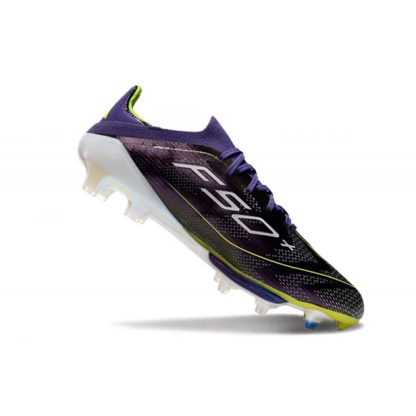 Adidas F50+ Elite FG Fast Reborn - Violet Blanc Lucid Lemon