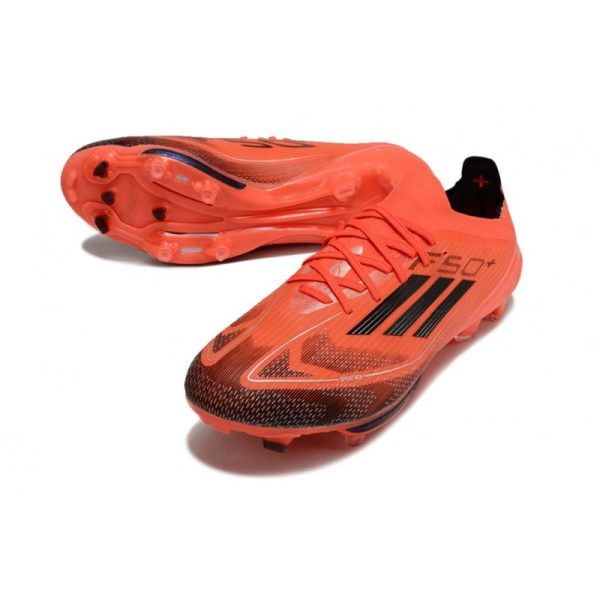 Adidas F50+ Elite FG Turbo Noir Aurore Platin Métallique