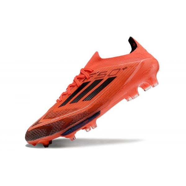 Adidas F50+ Elite FG Turbo Noir Aurore Platin Métallique