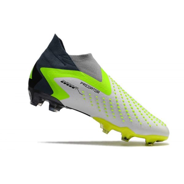 Adidas Predator Accuracy+ FG Blanc Noir Citron Lucide