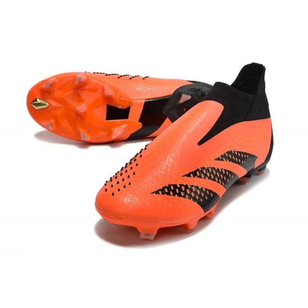 Adidas Predator Accuracy+ FG Chaussures Orange Solaire Equipe Noir