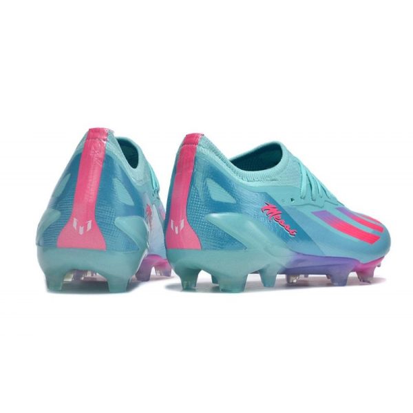 Adidas X Crazyfast Messi X Miami.1 FG Turquoise Rose