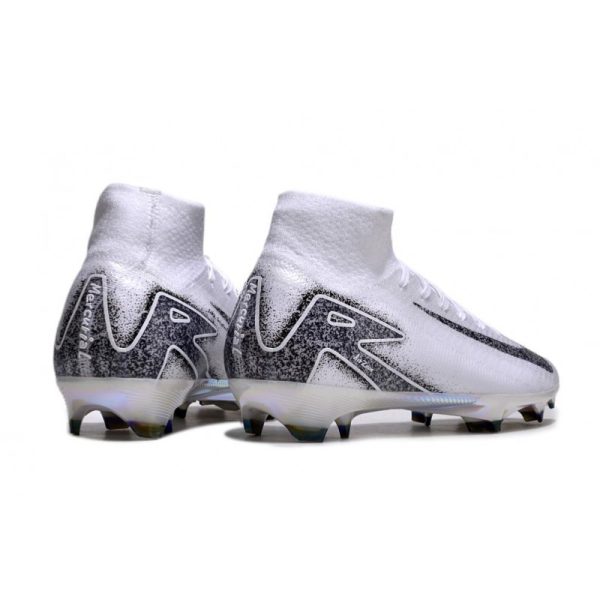 Chaussure Nike Mercurial Superfly X Elite FG Blanc Noir