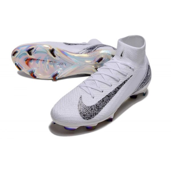 Chaussure Nike Mercurial Superfly X Elite FG Blanc Noir