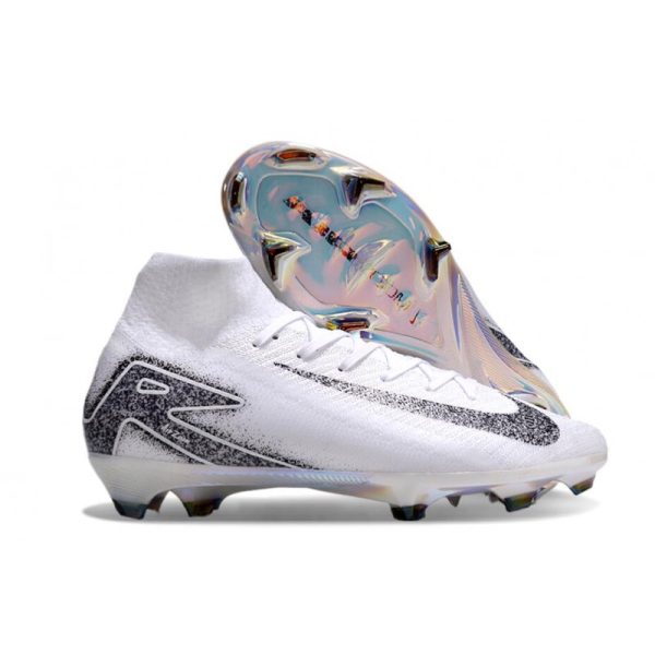 Chaussure Nike Mercurial Superfly X Elite FG Blanc Noir