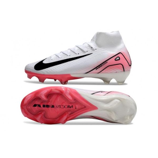 Chaussure Nike Mercurial Superfly X Elite FG Blanc Rouge Noir