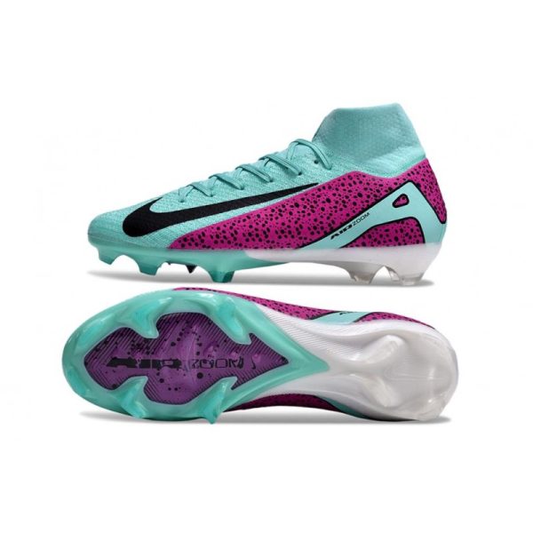 Chaussure Nike Mercurial Superfly X Elite FG Bleu Violet Noir