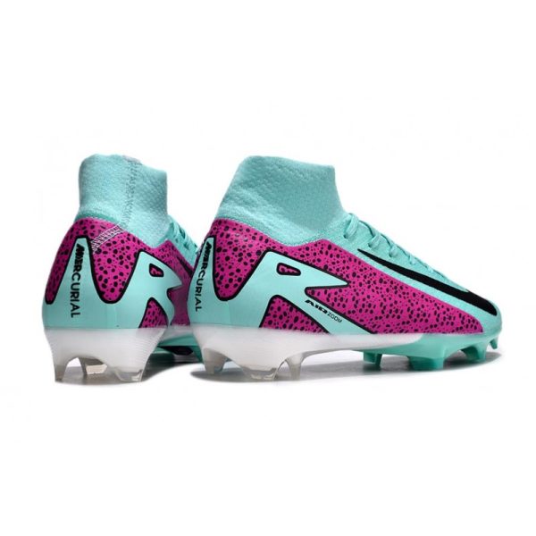 Chaussure Nike Mercurial Superfly X Elite FG Bleu Violet Noir