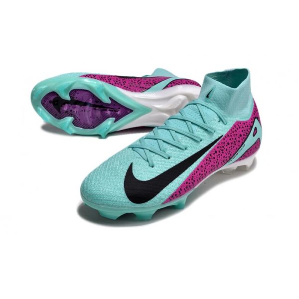 Chaussure Nike Mercurial Superfly X Elite FG Bleu Violet Noir
