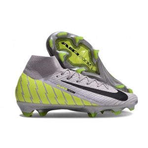 Chaussure Nike Mercurial Superfly X Elite FG Gris Vert Noir