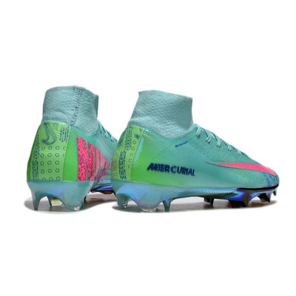 Chaussure Nike Mercurial Superfly X Elite FG Hyper Turq Noir