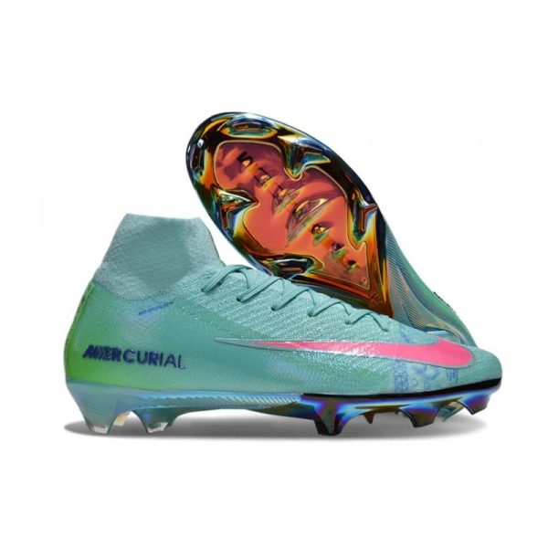Chaussure Nike Mercurial Superfly X Elite FG Hyper Turq Noir