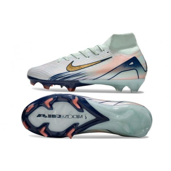 Chaussure Nike Mercurial Superfly X Elite FG MDS Vert Très Pâle Pièce Monnaie Or