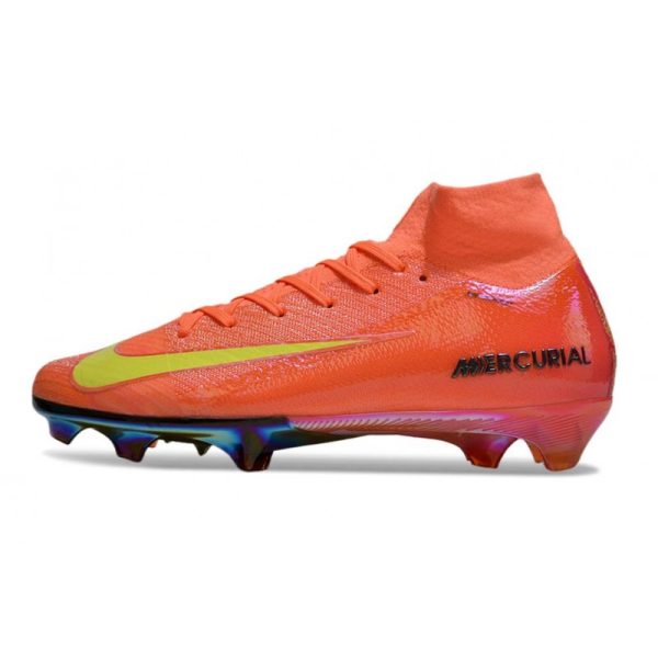 Chaussure Nike Mercurial Superfly X Elite FG Orange Jaune