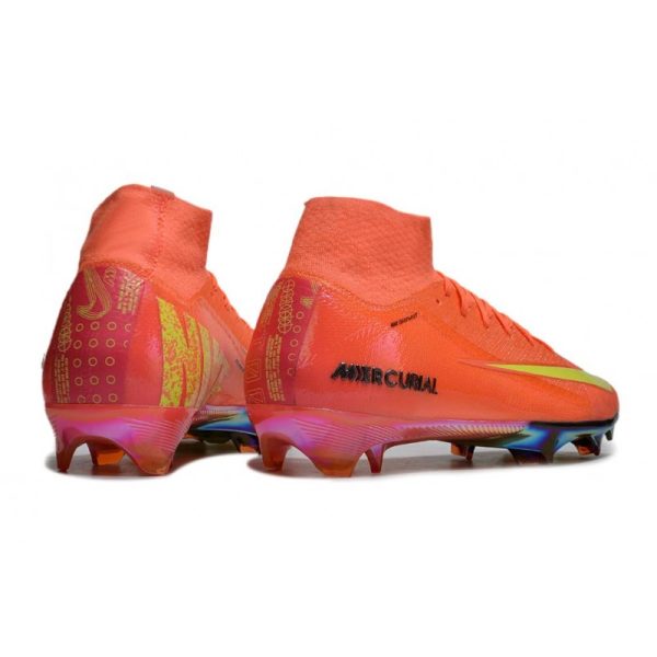 Chaussure Nike Mercurial Superfly X Elite FG Orange Jaune