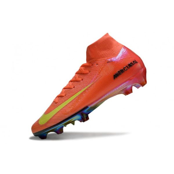 Chaussure Nike Mercurial Superfly X Elite FG Orange Jaune