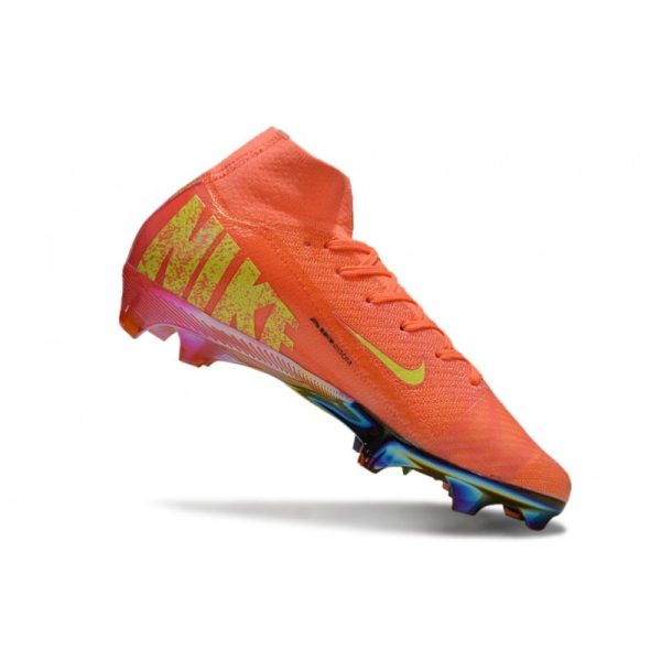 Chaussure Nike Mercurial Superfly X Elite FG Orange Jaune
