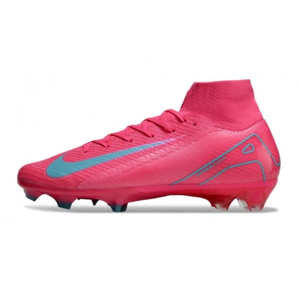 Chaussure Nike Mercurial Superfly X Elite FG Rose Gris