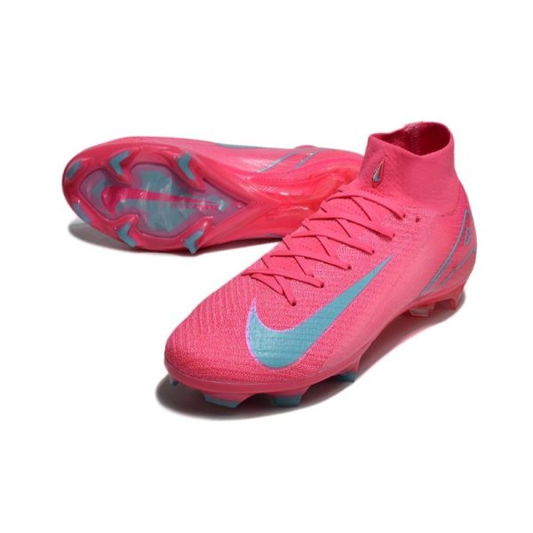 Chaussure Nike Mercurial Superfly X Elite FG Rose Gris