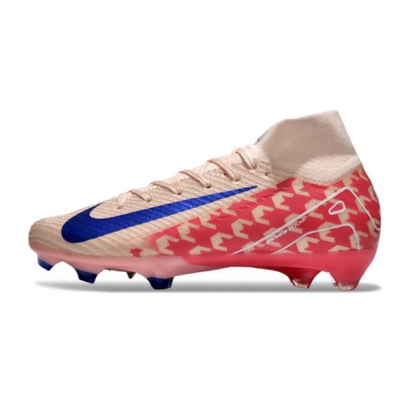 Chaussure Nike Mercurial Superfly X Elite FG Rose Rouge Bleu