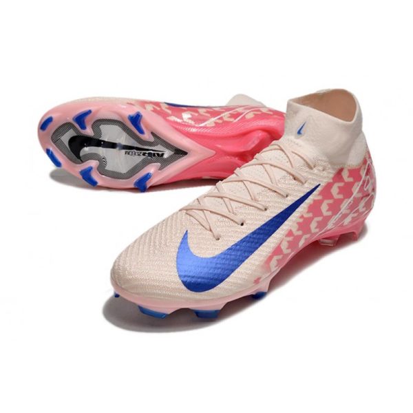Chaussure Nike Mercurial Superfly X Elite FG Rose Rouge Bleu