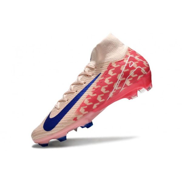 Chaussure Nike Mercurial Superfly X Elite FG Rose Rouge Bleu