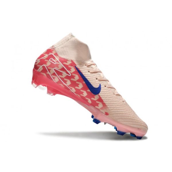 Chaussure Nike Mercurial Superfly X Elite FG Rose Rouge Bleu
