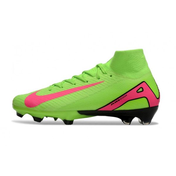 Chaussure Nike Mercurial Superfly X Elite FG Vert Rose