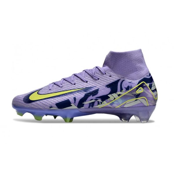 Chaussure Nike Mercurial Superfly X Elite FG Violet Jaune