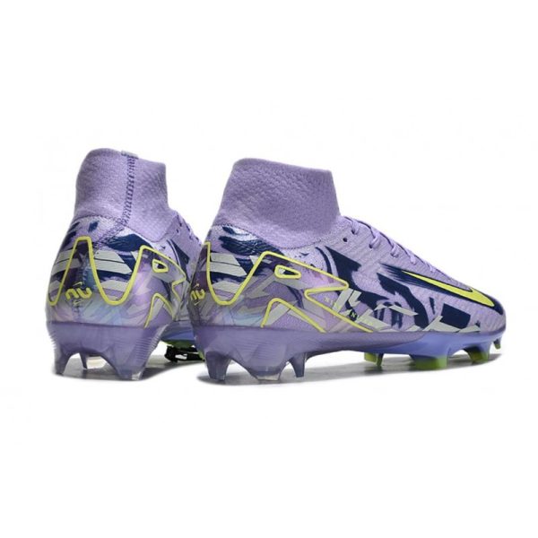 Chaussure Nike Mercurial Superfly X Elite FG Violet Jaune