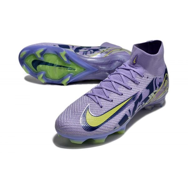 Chaussure Nike Mercurial Superfly X Elite FG Violet Jaune