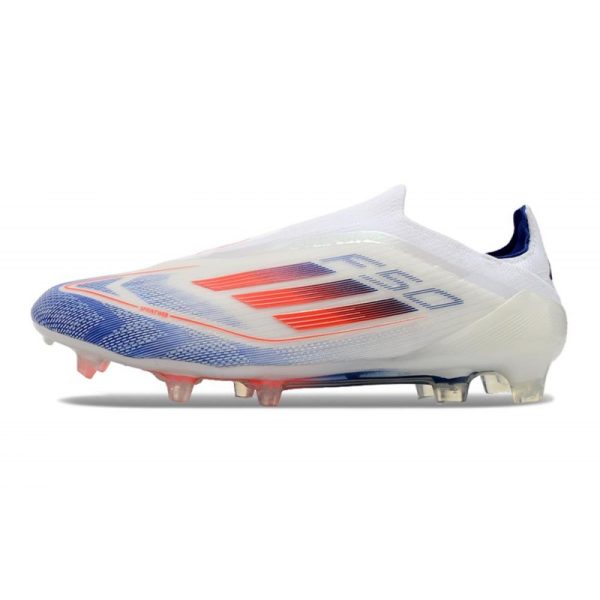 Chaussure adidas F50 Elite LL FG Advancement - Blanc Bleu Rouge