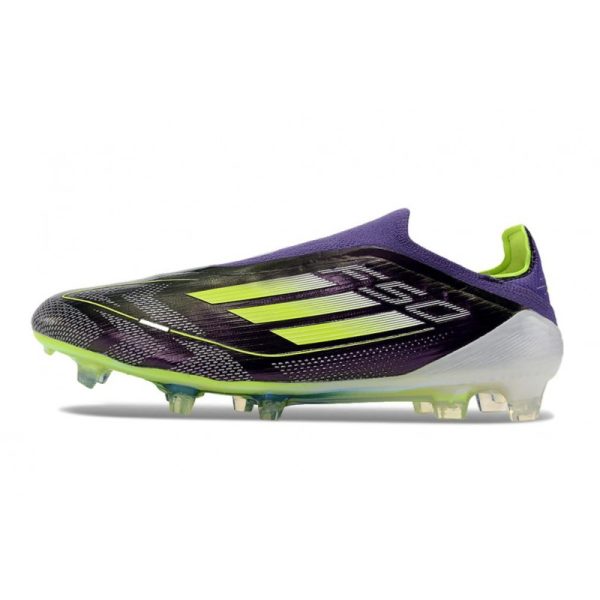 Chaussure adidas F50 Elite LL FG Fast Reborn - Violet Blanc Lucid Lemon ÉDITION LIMITÉE