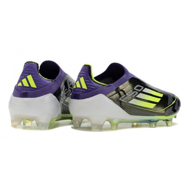 Chaussure adidas F50 Elite LL FG Fast Reborn - Violet Blanc Lucid Lemon ÉDITION LIMITÉE
