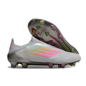 Chaussure adidas F50 Elite LL FG Gris Rose