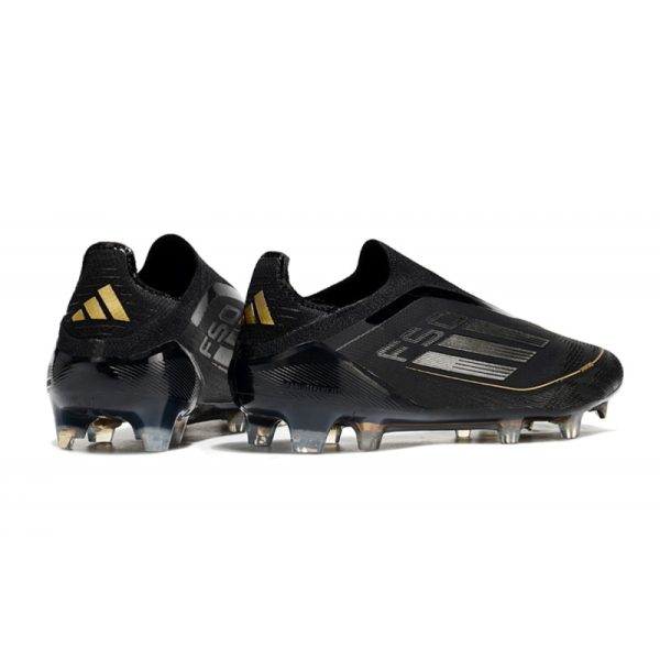 Chaussure adidas F50 Elite LL FG Noir Argenté Doré