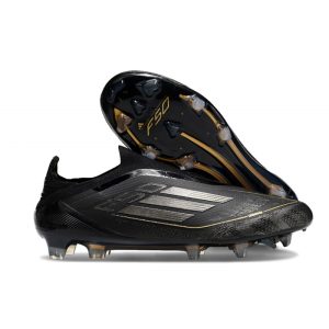 Chaussure adidas F50 Elite LL FG Noir Argenté Doré