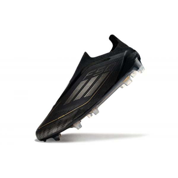 Chaussure adidas F50 Elite LL FG Noir Argenté Doré