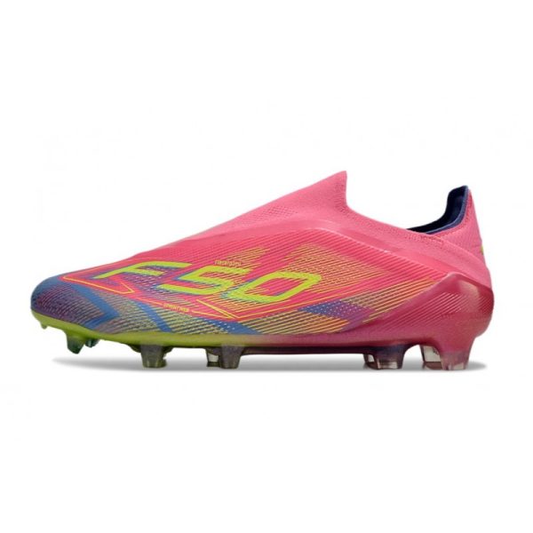 Chaussure adidas F50 Elite LL FG Rose Jaune Violet