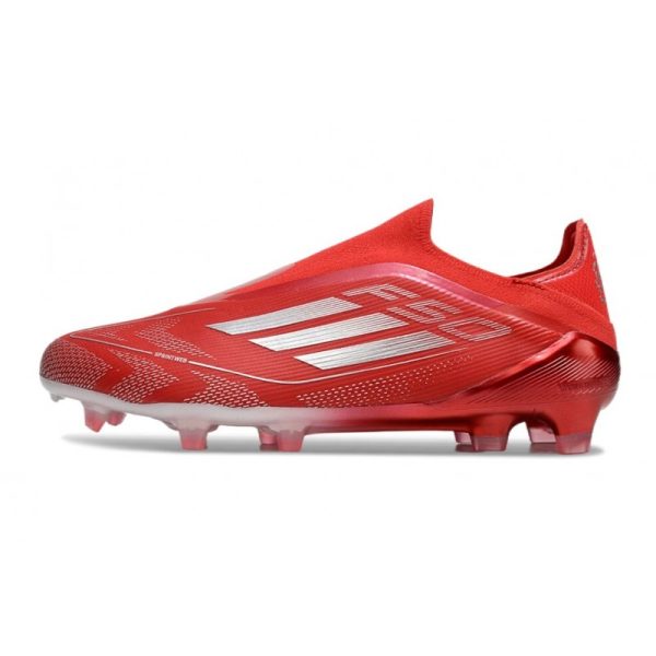 Chaussure adidas F50 Elite LL FG Rouge Argent