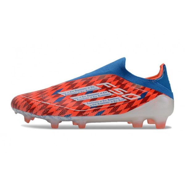 Chaussure adidas F50 Elite LL FG Rouge Bleu Blanc