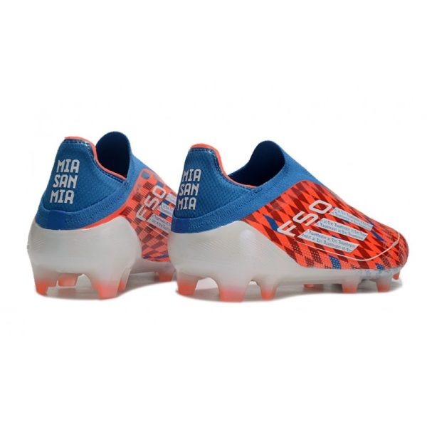 Chaussure adidas F50 Elite LL FG Rouge Bleu Blanc