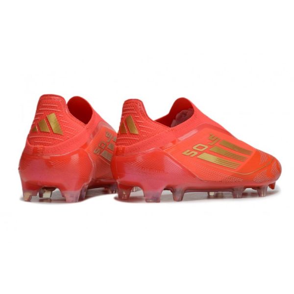 Chaussure adidas F50 Elite LL FG Rouge Solaire Or Métallique Rouge Vif