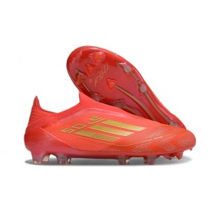 Chaussure adidas F50 Elite LL FG Rouge Solaire Or Métallique Rouge Vif