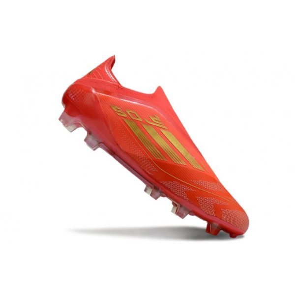 Chaussure adidas F50 Elite LL FG Rouge Solaire Or Métallique Rouge Vif
