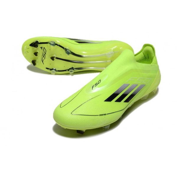 Chaussure adidas F50 Elite LL FG Volt Noir