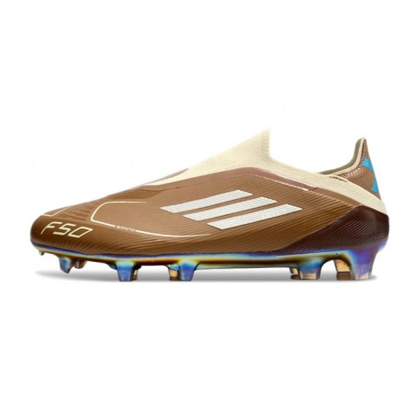 Chaussure adidas F50 Elite LL FG X BAD BUNNY Carton Blanc Crème Cyan Vif