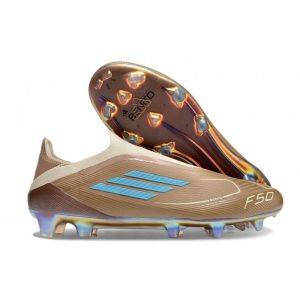 Chaussure adidas F50 Elite LL FG X BAD BUNNY Carton Blanc Crème Cyan Vif